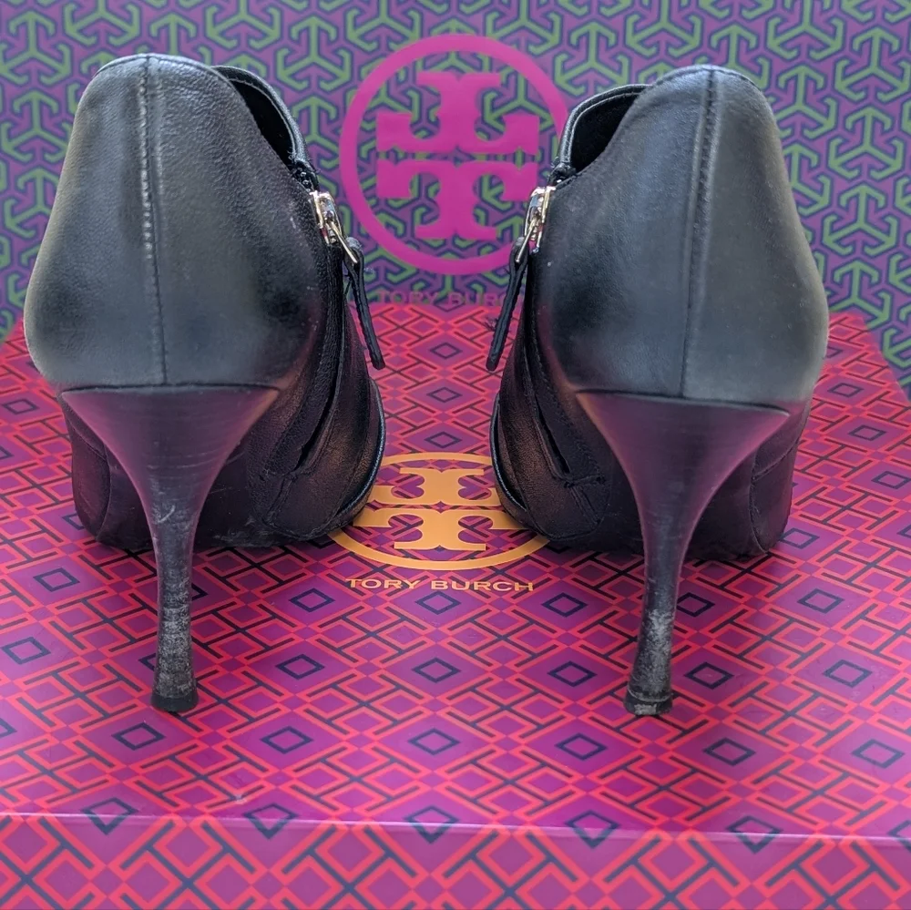 Tory Burch Black Lorelei Booties